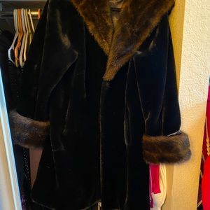 Dennis Basso Faux Fur Coat
